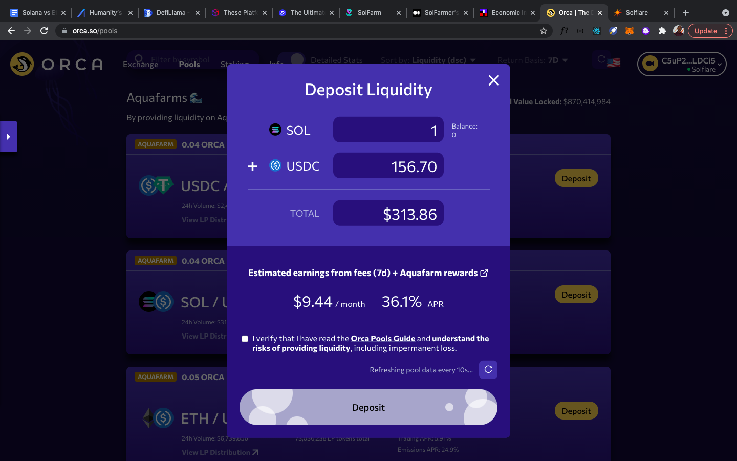 Orca Solana DEX platform 2025