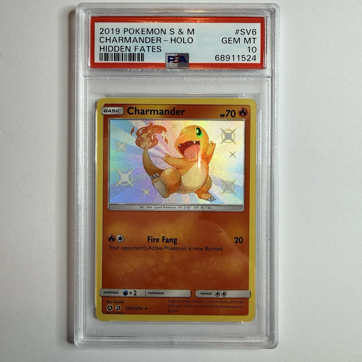 Brink's vault PSA 10 Pokémon card