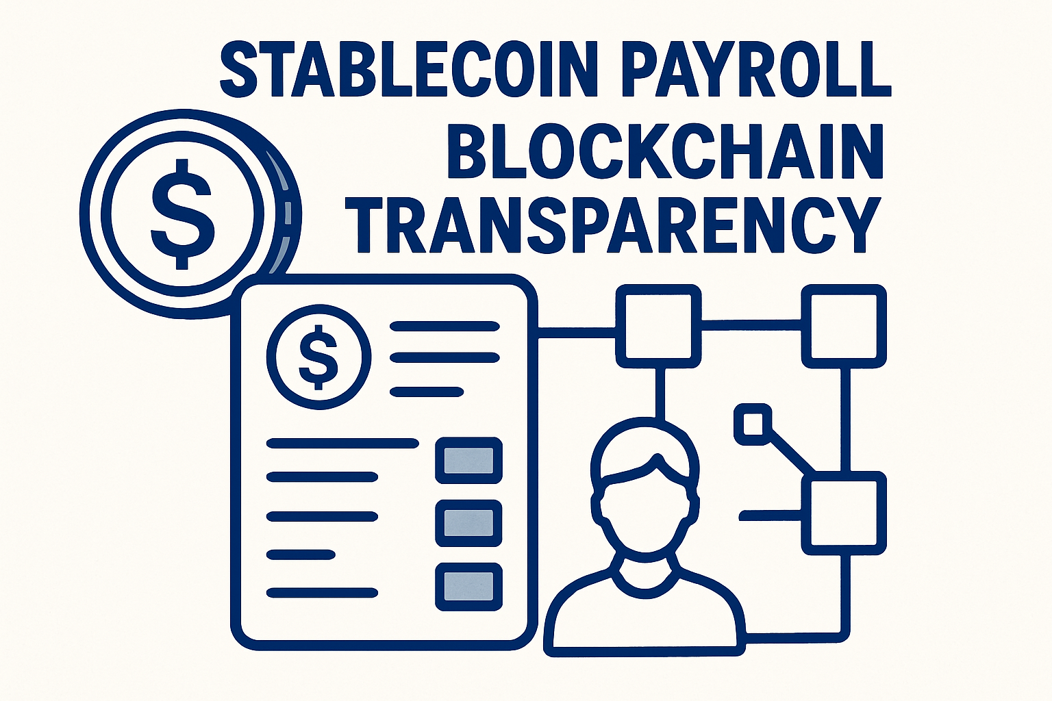 stablecoin payroll blockchain transparency
