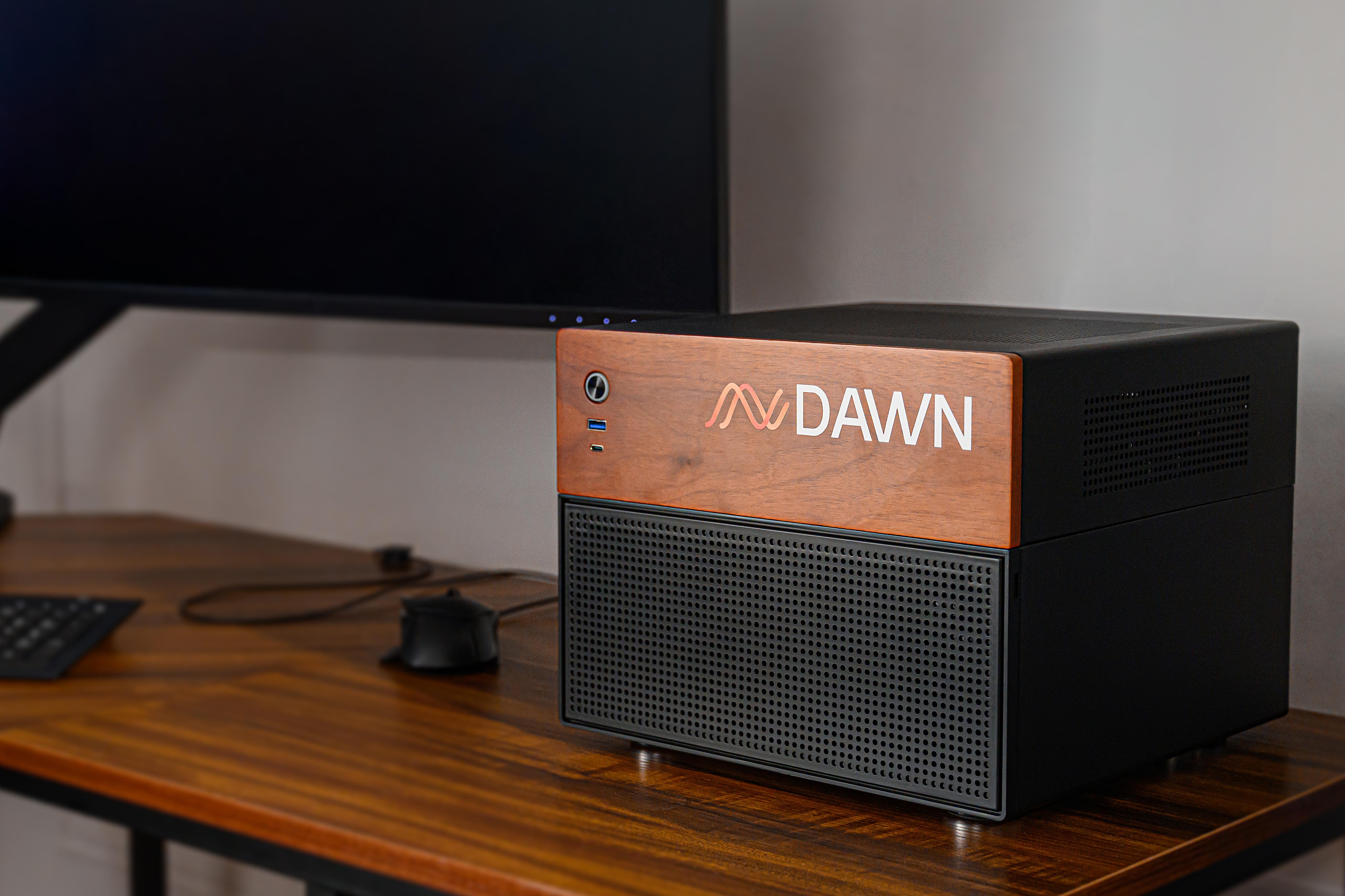 DAWN Black Box device earning rewards