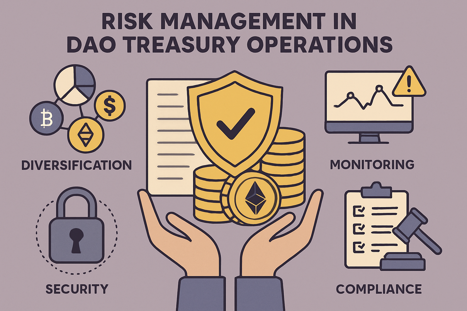 risk management in DAO treasury operations