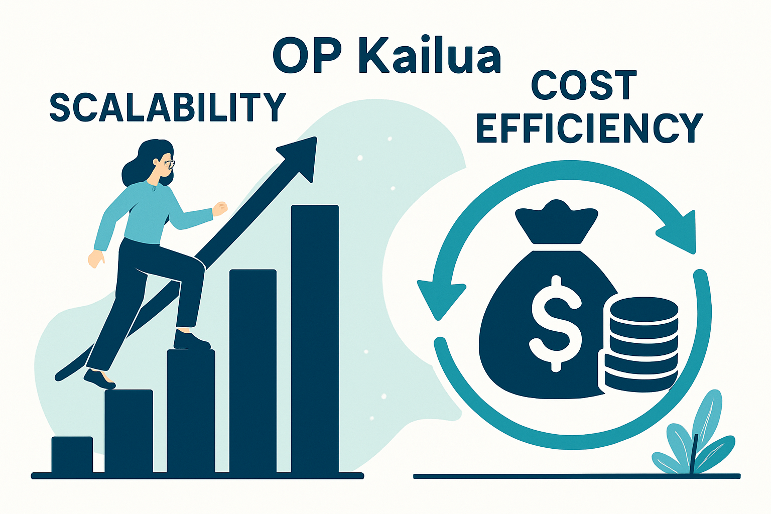 OP Kailua scalability and cost efficiency