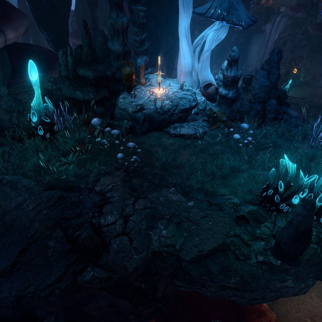 Sorcerer's Sanctum magic RPG artwork Basement.fun