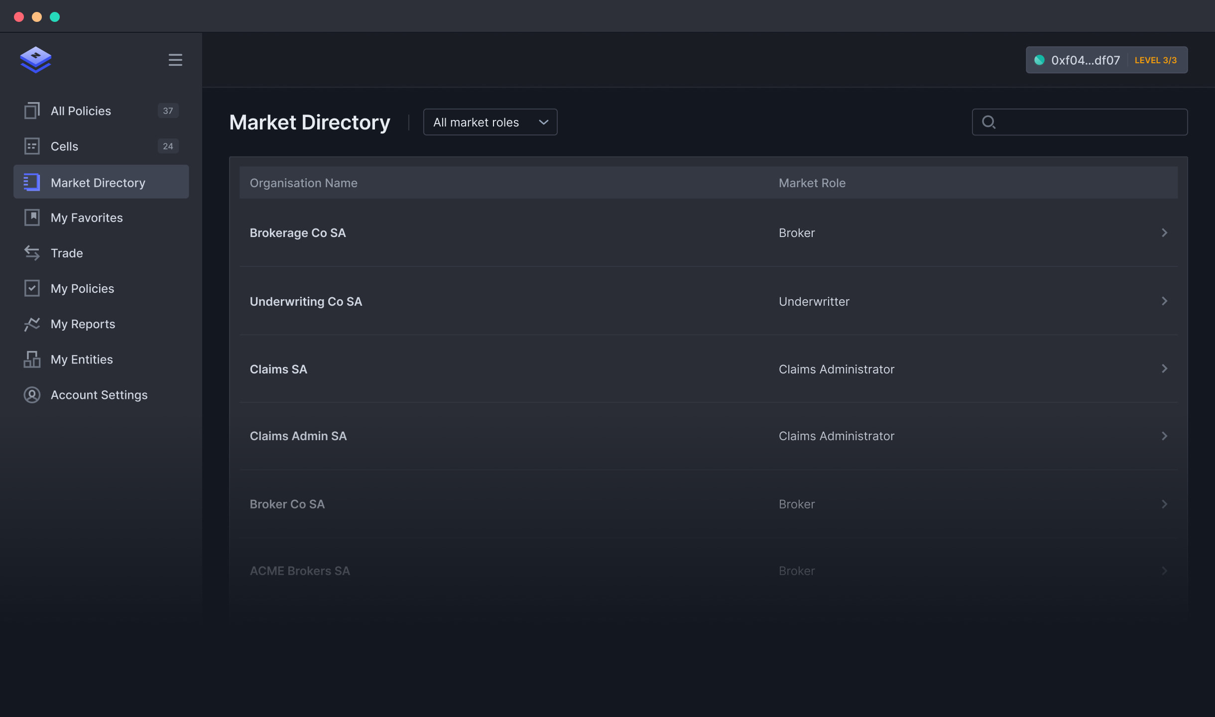 Nayms regulated on-chain insurance marketplace