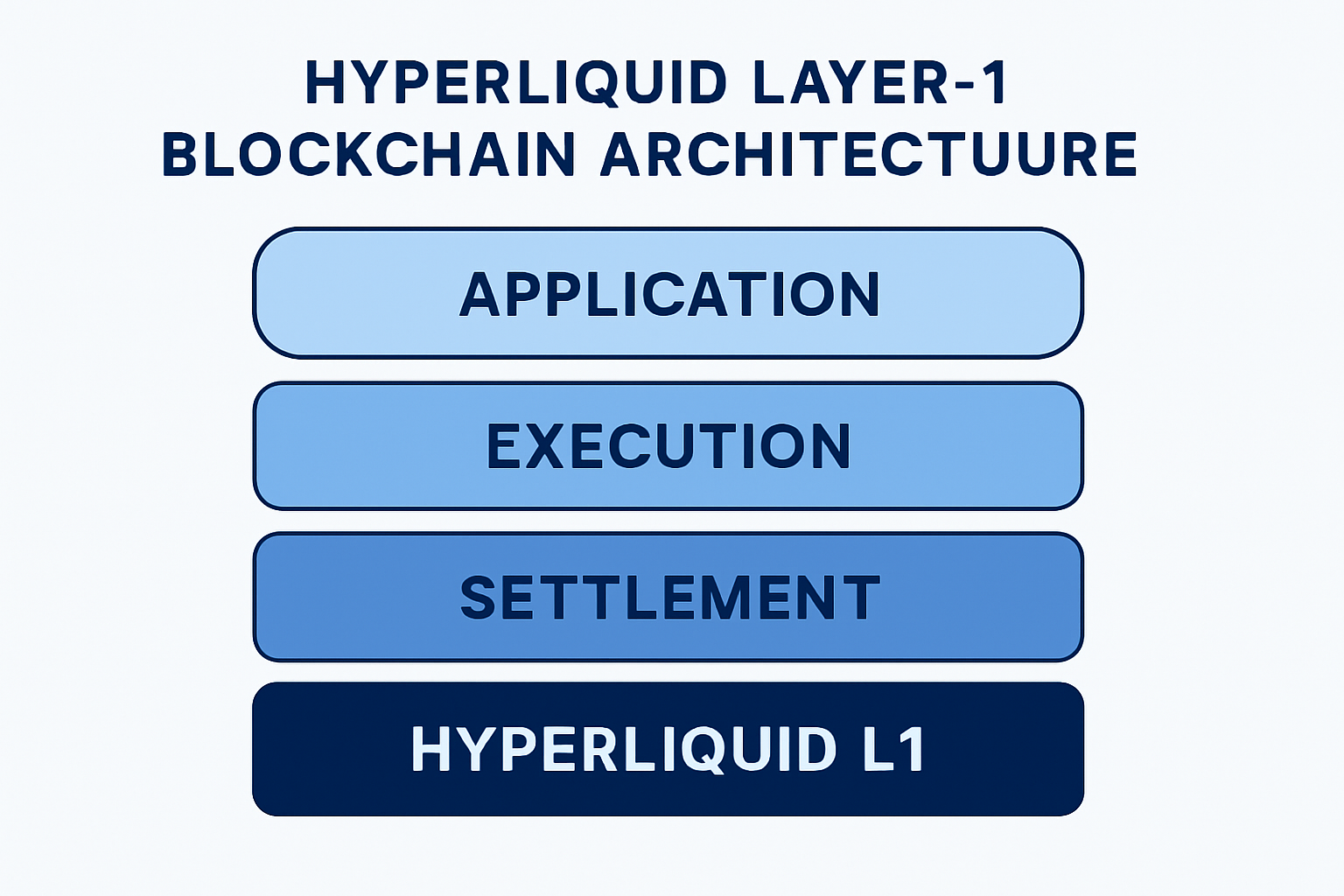 Hyperliquid Layer-1 blockchain architecture