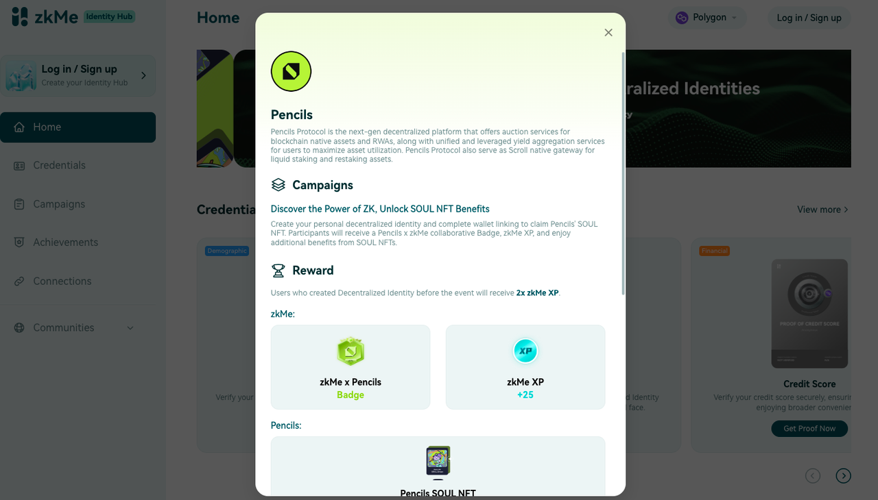 zkMe identity wallet logo