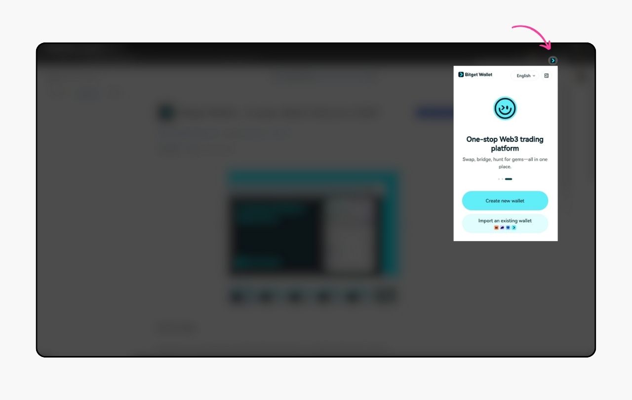 Bitget Wallet DTF access interface
