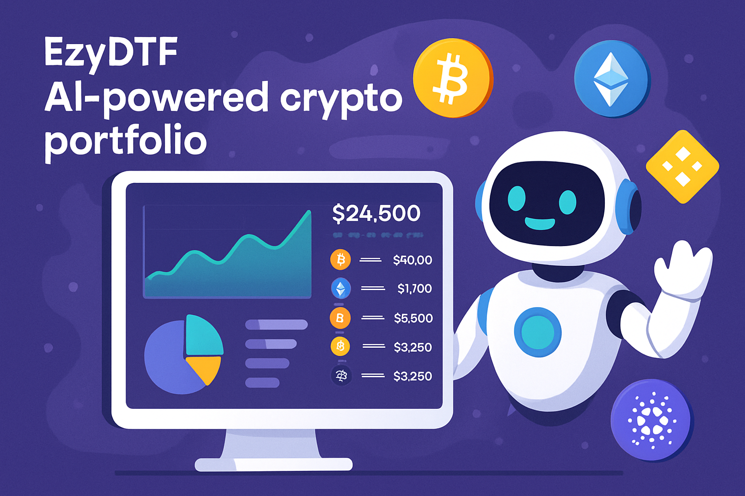 EzyDTF AI-powered crypto portfolio
