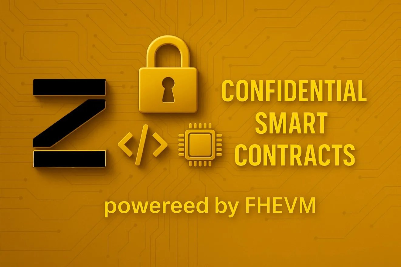 Zama fhEVM confidential smart contracts