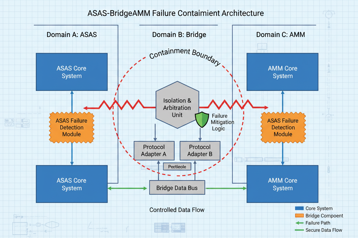 ASAS-BridgeAMM failure containment diagram
