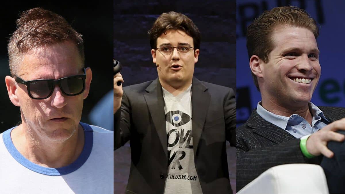 Peter Thiel Palmer Luckey Erebor Bank founders