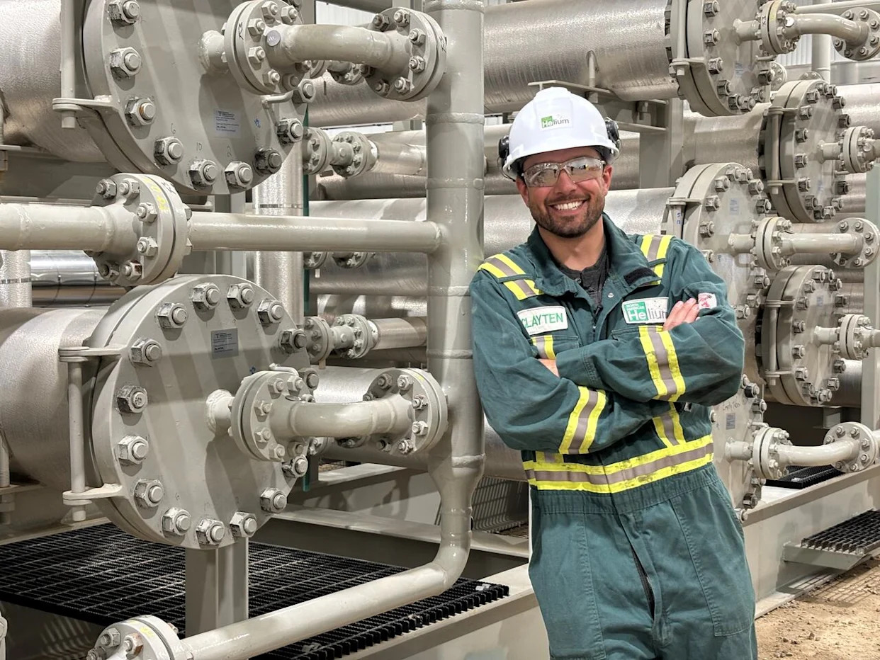 Airport staff using Helium Network for operations