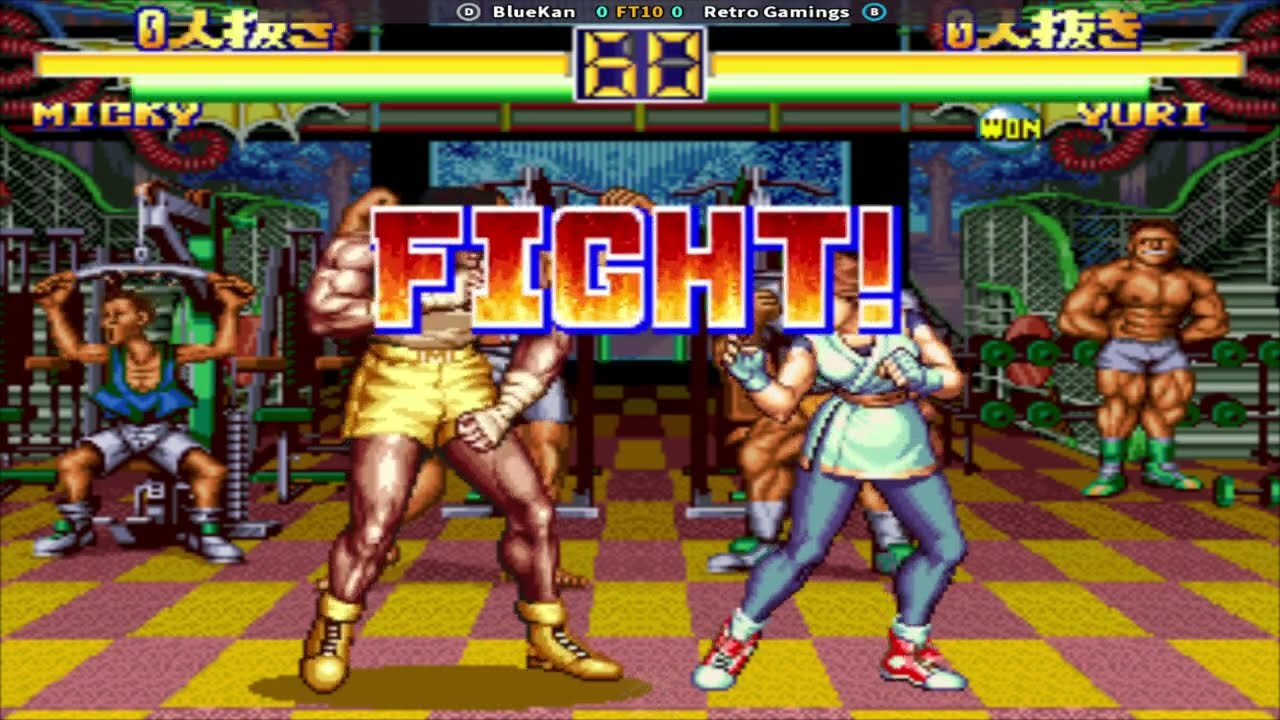 Retro Chain Clash retro fighter game screenshot