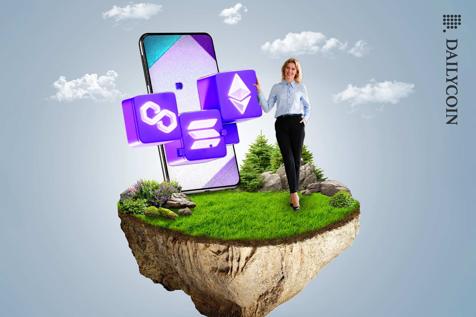 Phantom wallet app on Solana Saga