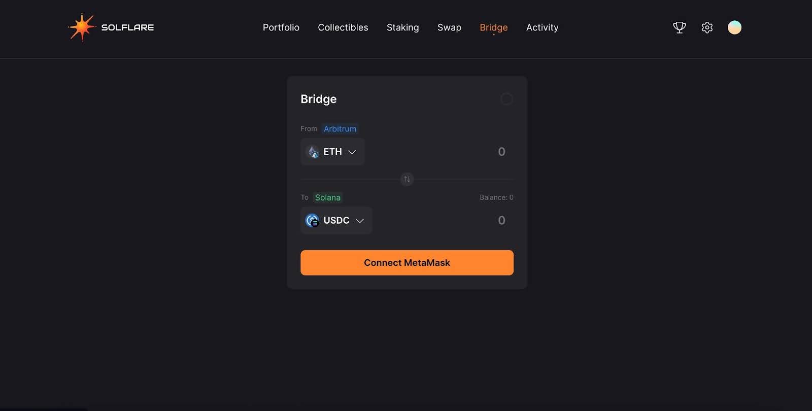 MetaMask Solana wallet creation interface