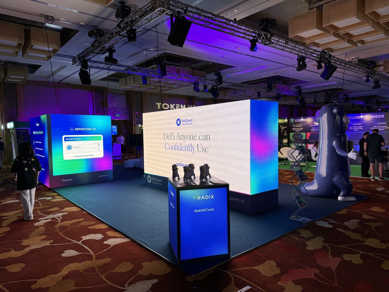 Radix Token Trek on-chain quests screenshot