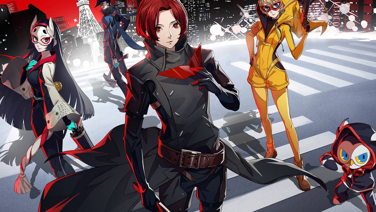 Persona 5 Royal protagonist and Phantom Thieves