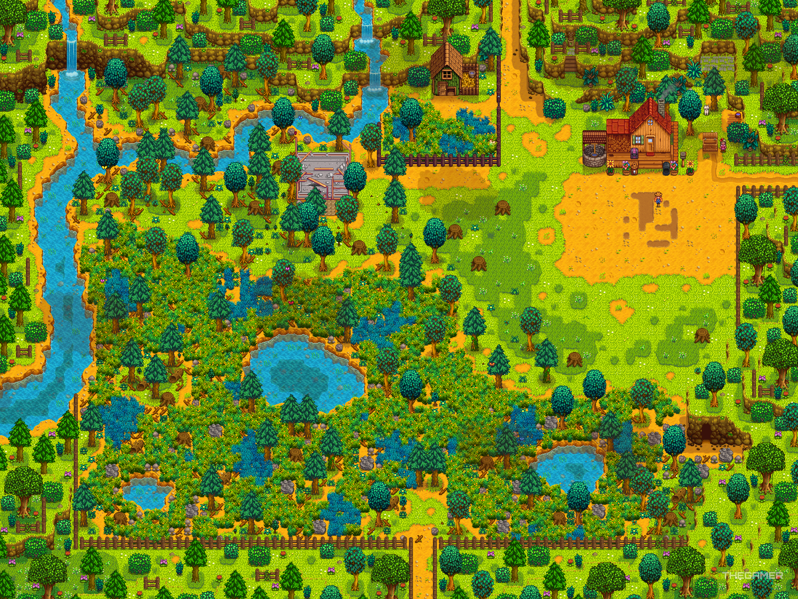 Stardew Valley farm screenshot