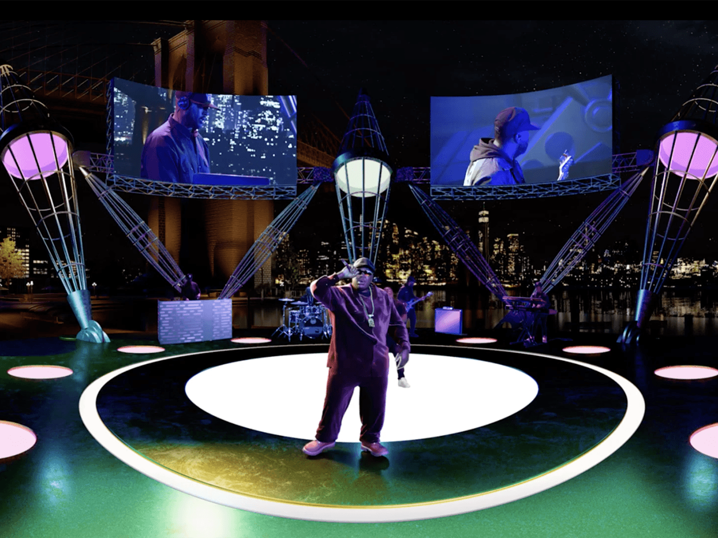 VR concert blockchain music tokens