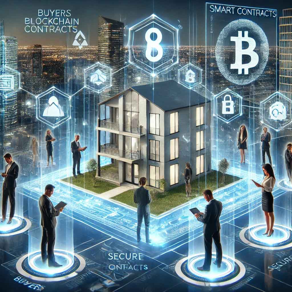 blockchain smart contract real estate