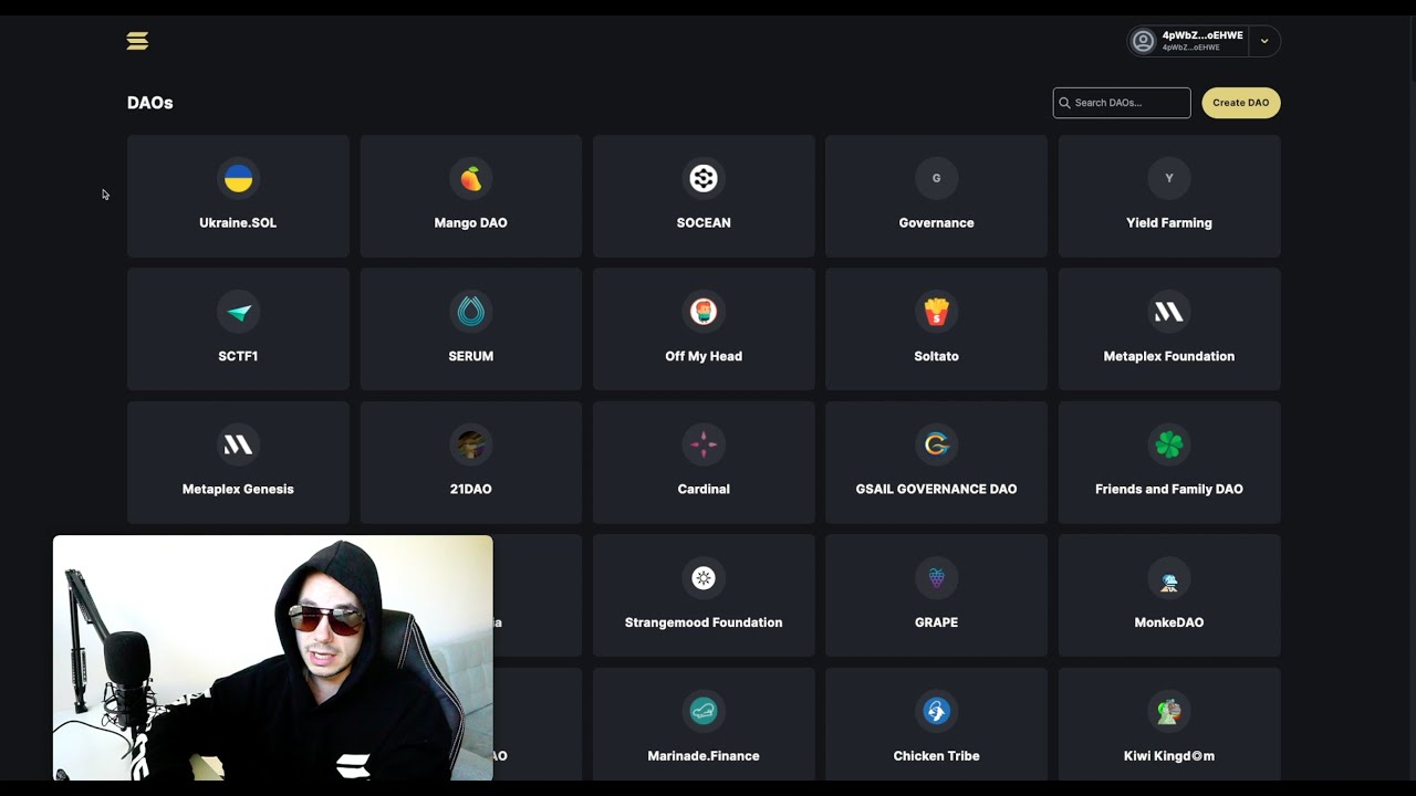 Solana Realms v2 customizable DAO frameworks