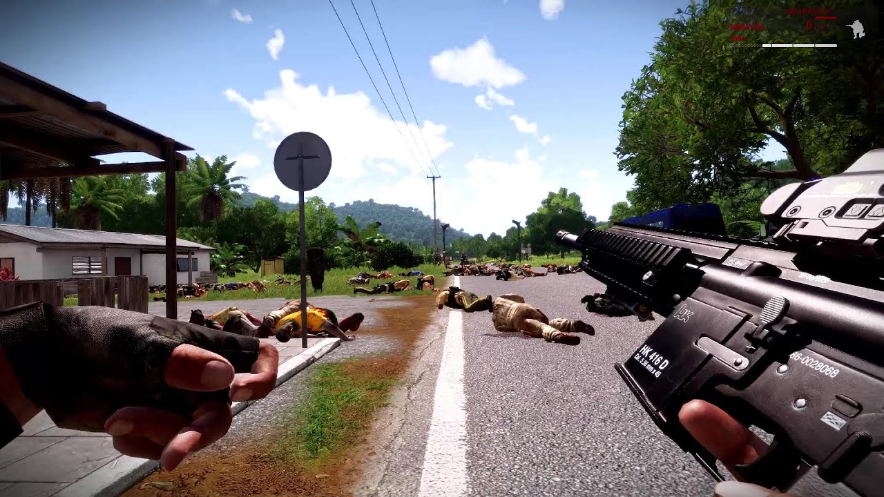 Swat vs Zombies B3 game screenshot