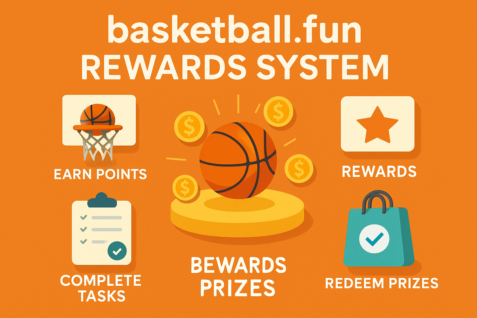basketball.fun rewards system