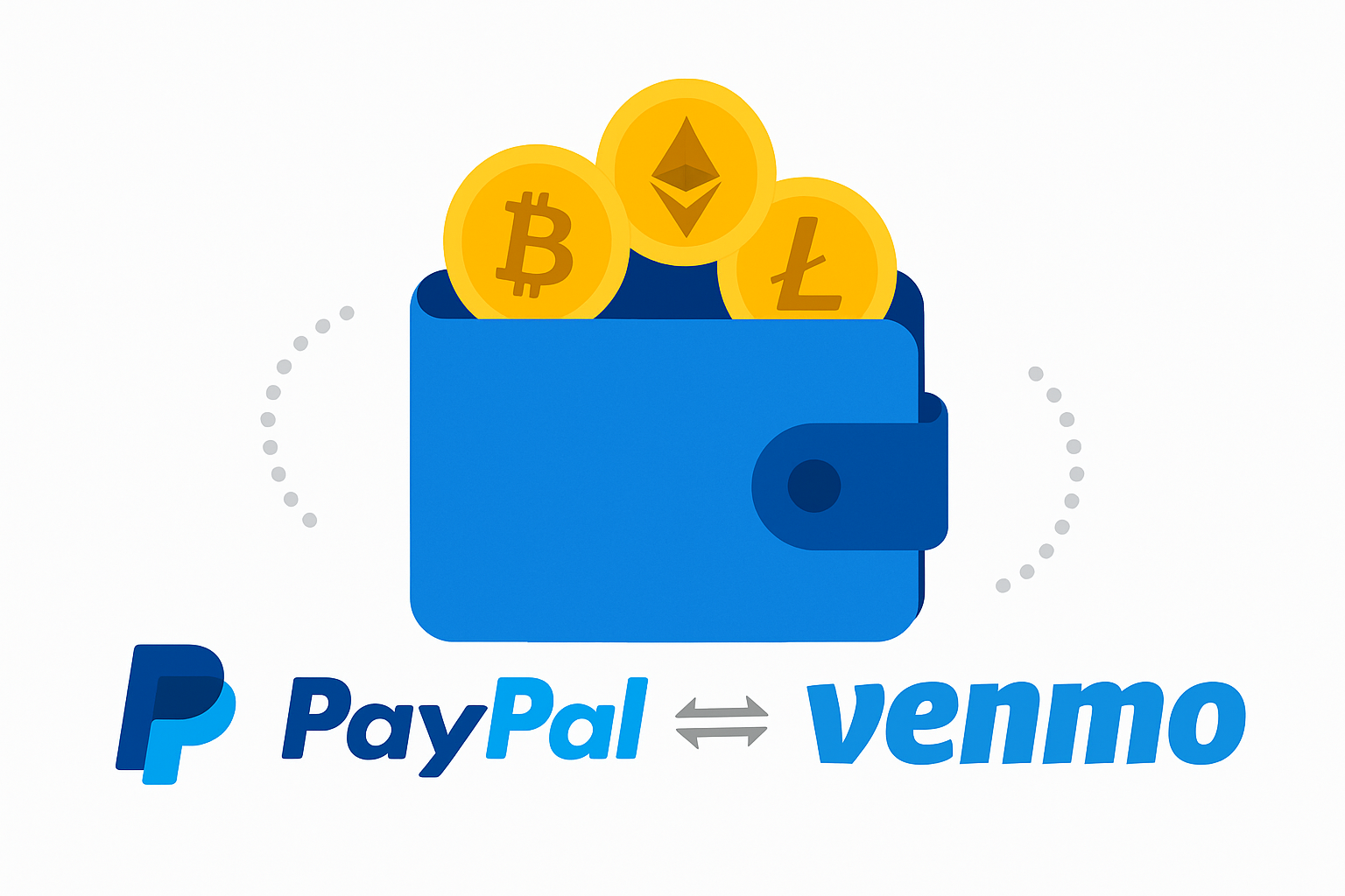 PayPal and Venmo crypto wallet integration