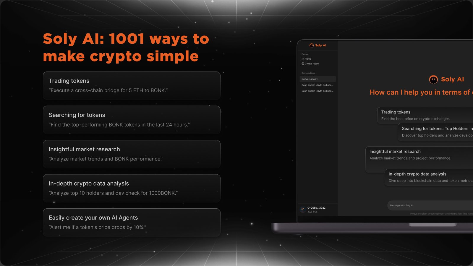 SolyAI token trading