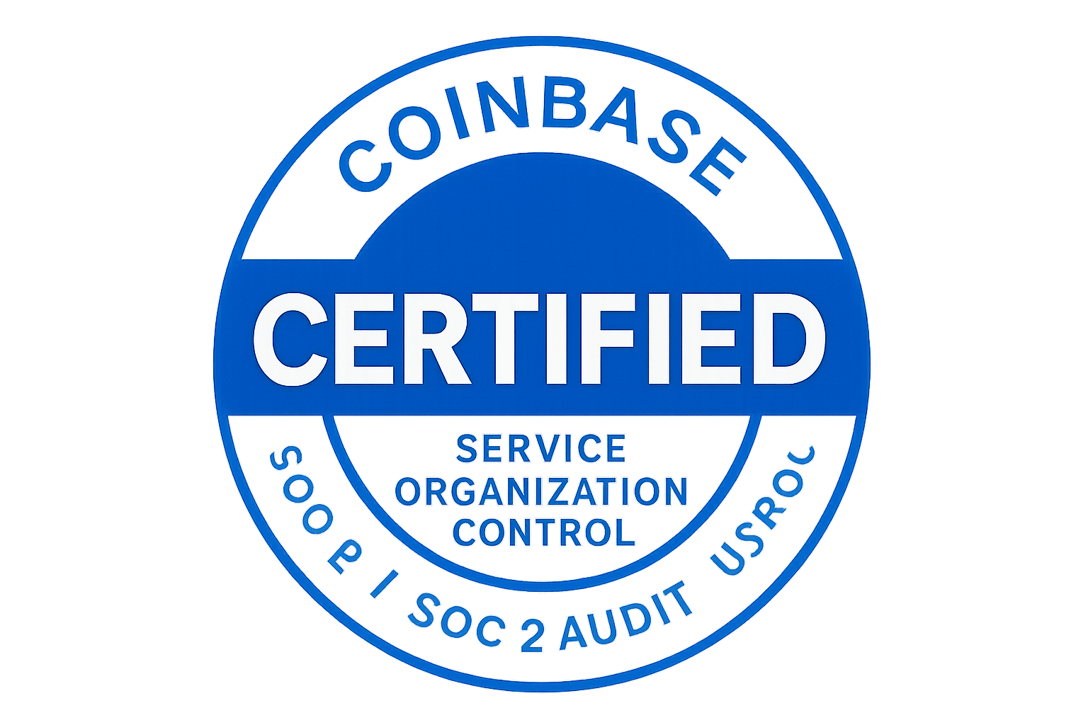 Coinbase SOC 2 audit seal