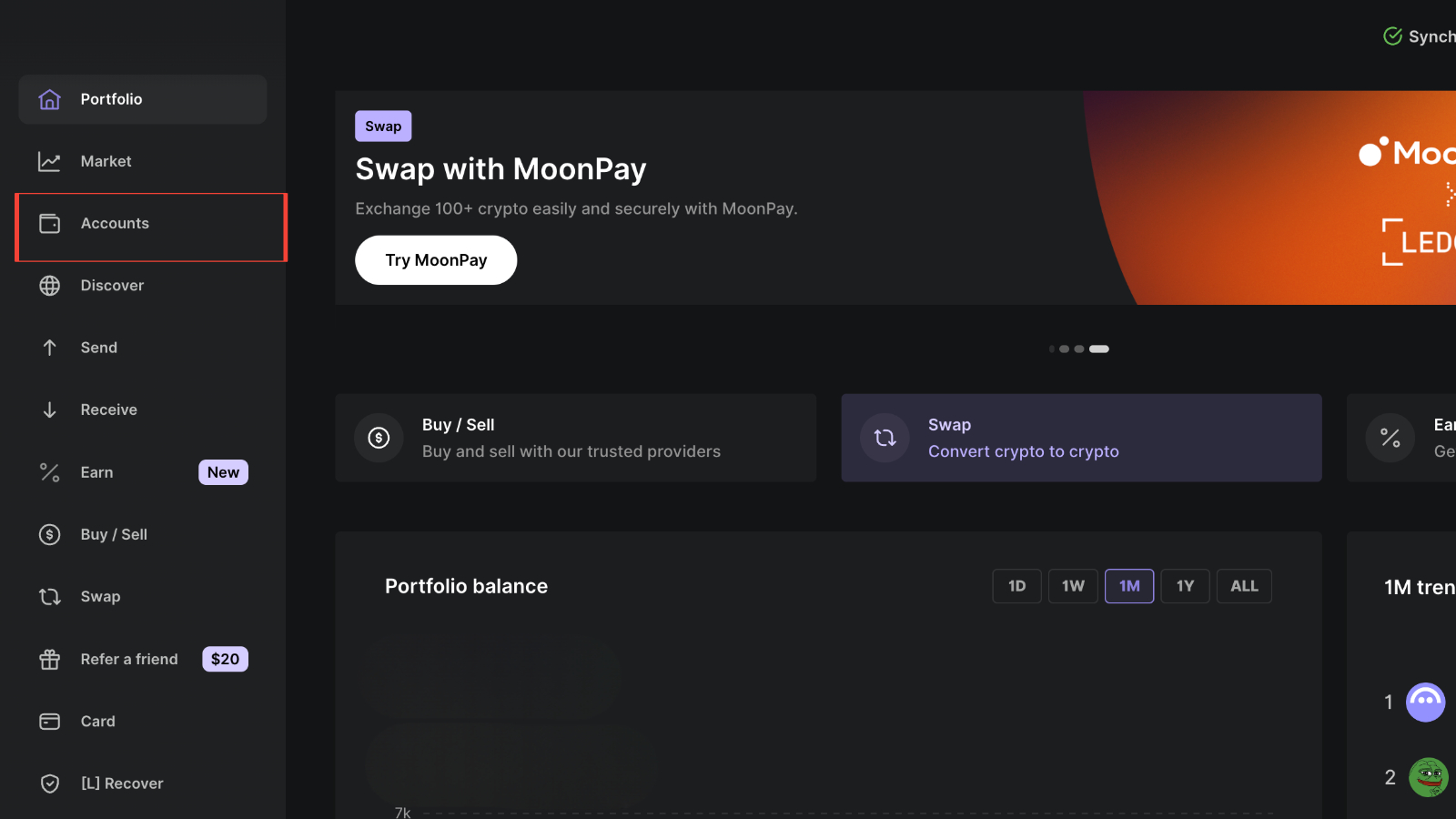 Ledger Live Sonic coin integration