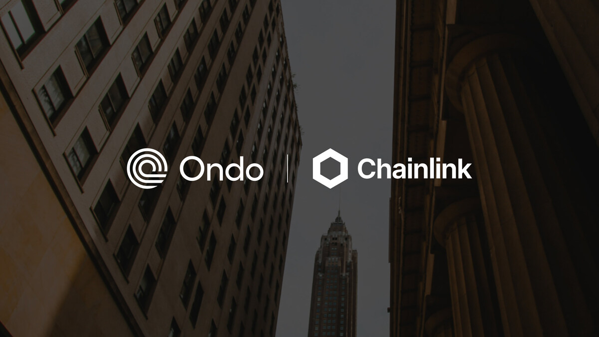 Ondo Chainlink bridging traditional finance and DeFi