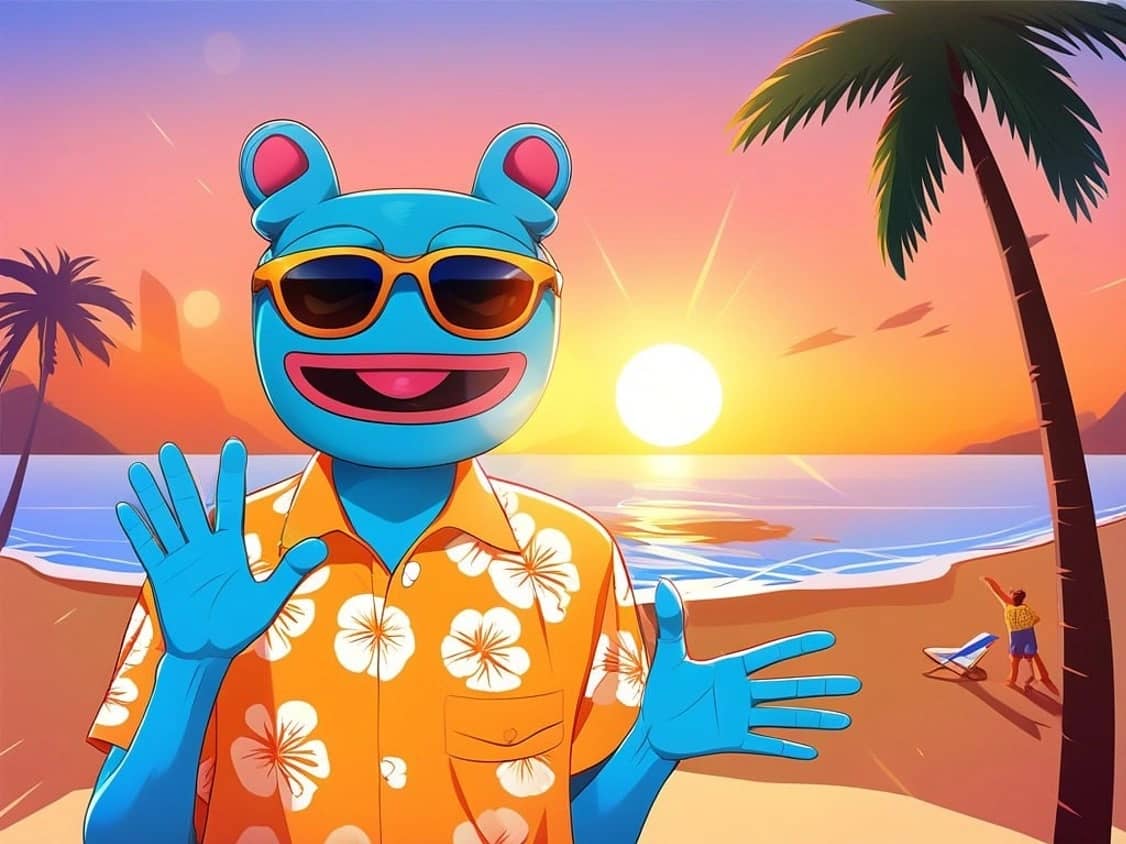 Brett BasedBrett Base memecoin frog