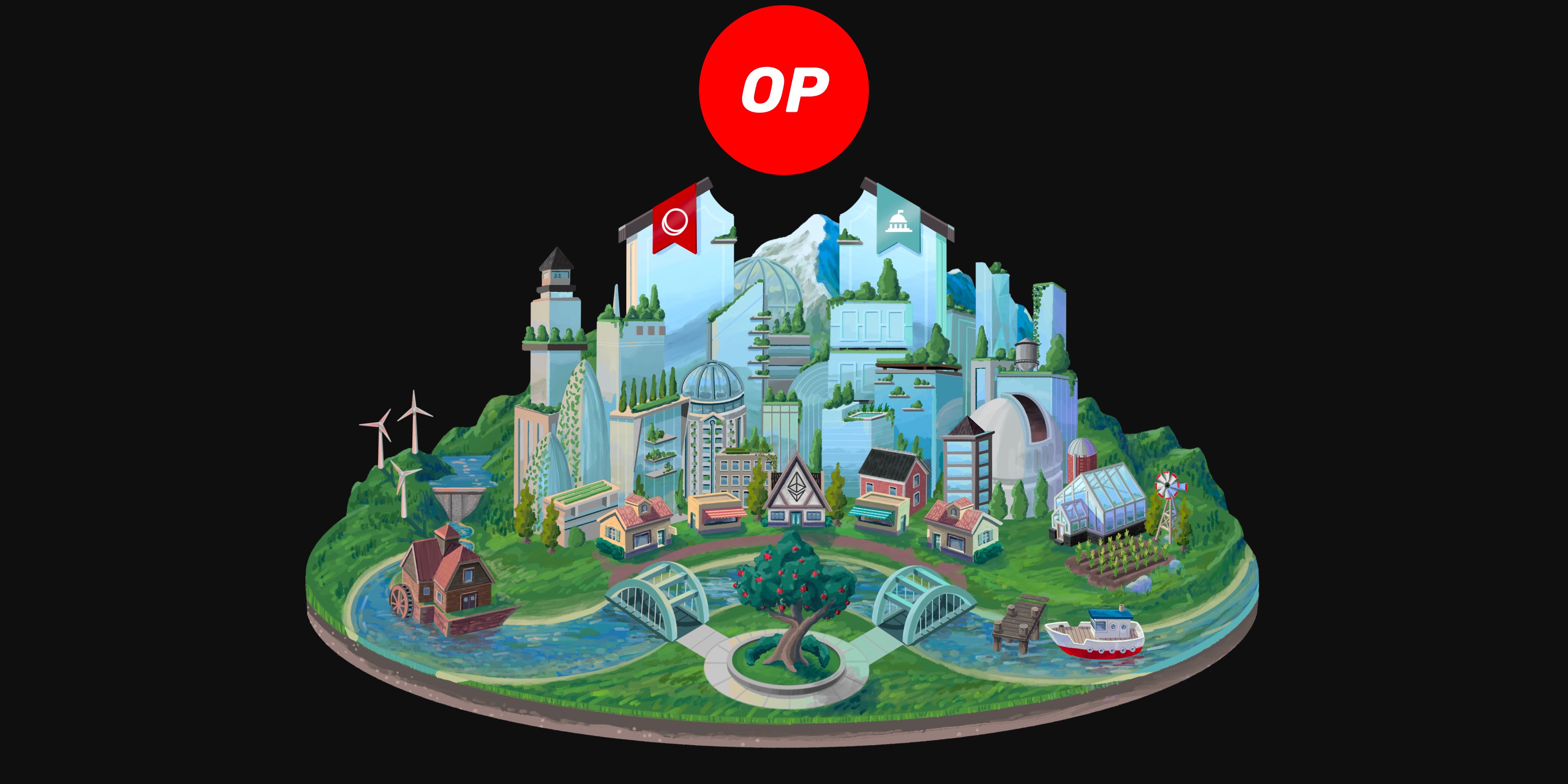 Optimism Collective governance NFT badge voting 2025