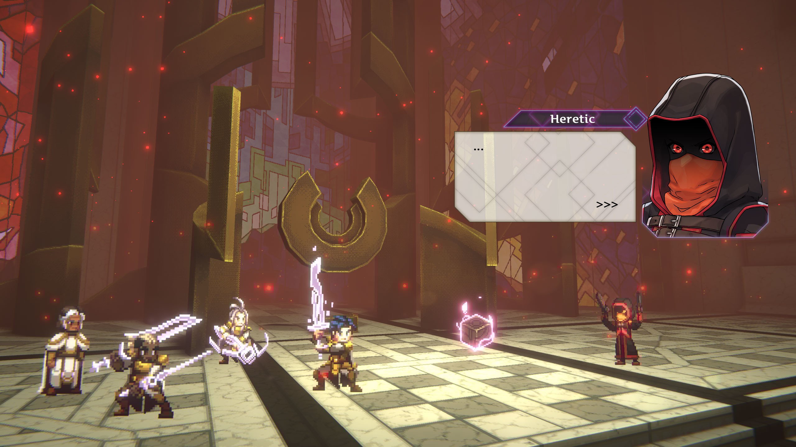 SacriFire RPG battle system