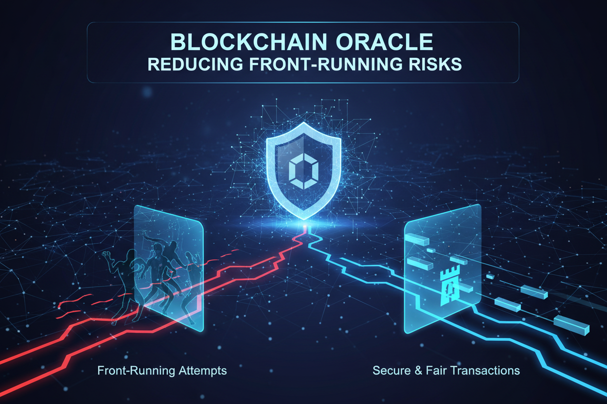 blockchain oracle reducing front-running risks