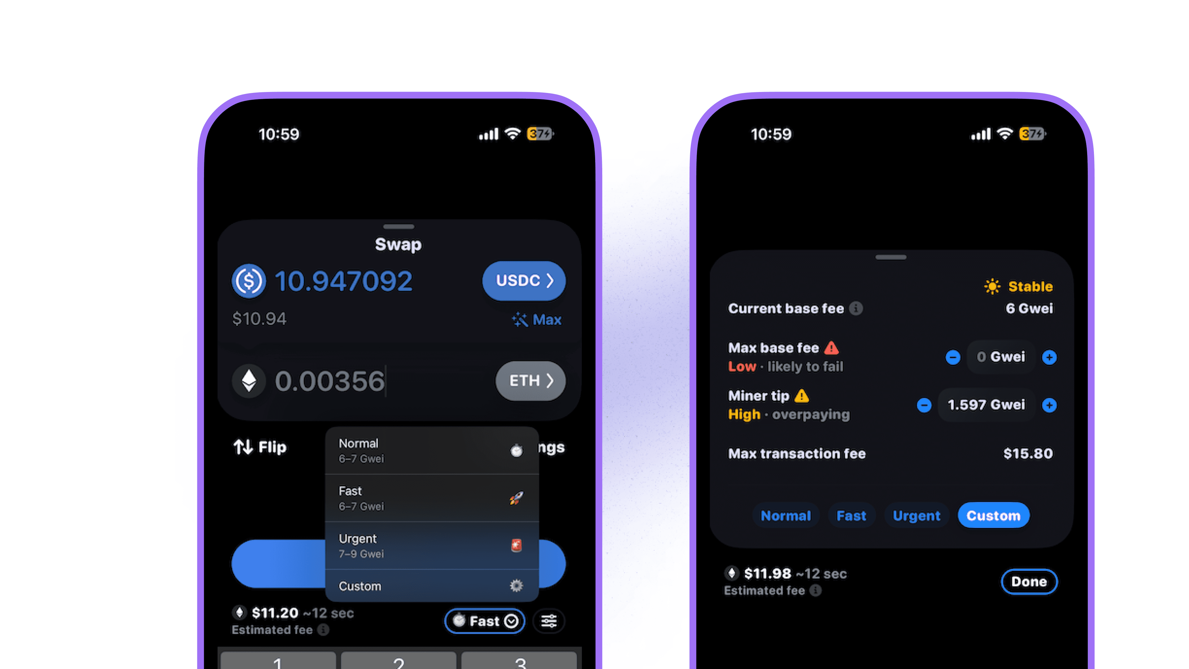 custom fee prioritization blockchain