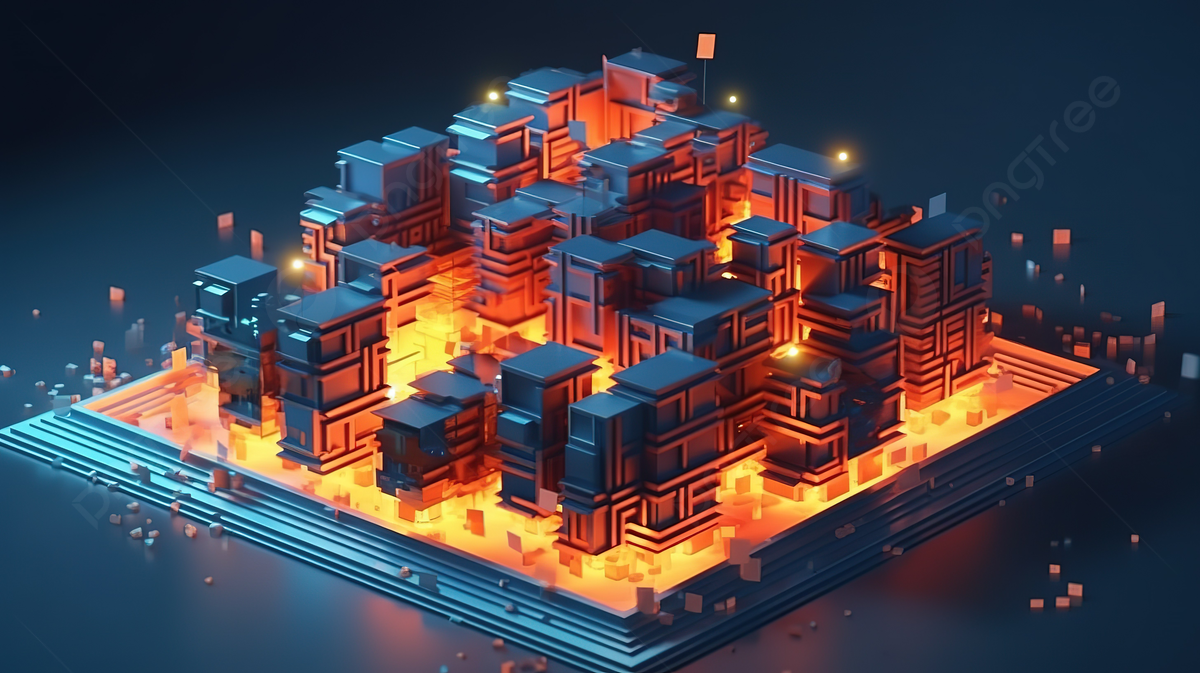 Abstract illustration of locked treasure chest secured by blockchain links with emerging currency symbols for DAO encrypted payroll privacy and multi-currency compliance