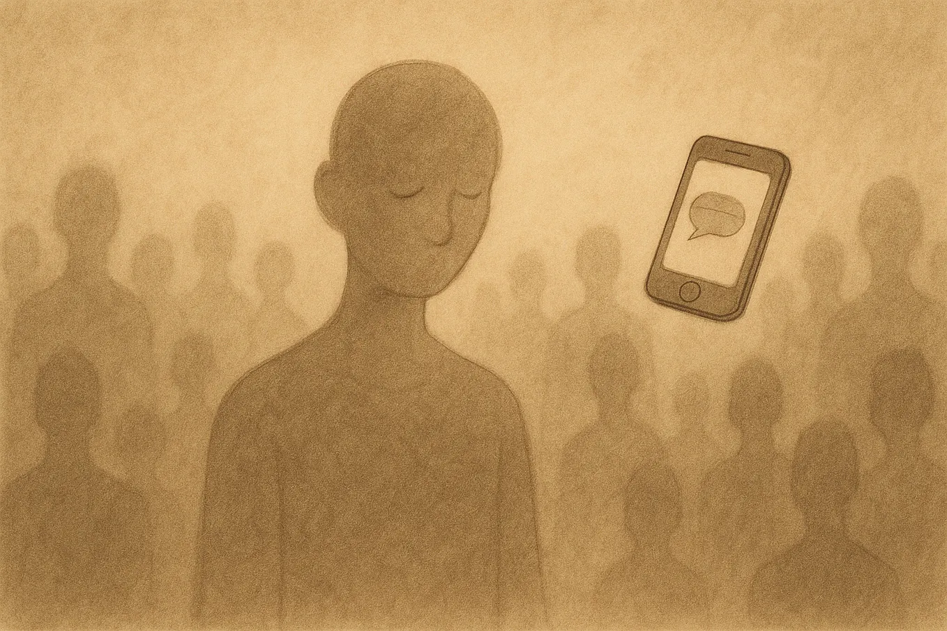 Abstract digital illustration of a human silhouette generating a ZK proof shield defending against multiple Sybil bot icons, symbolizing privacy-preserving security in Web3 identity systems