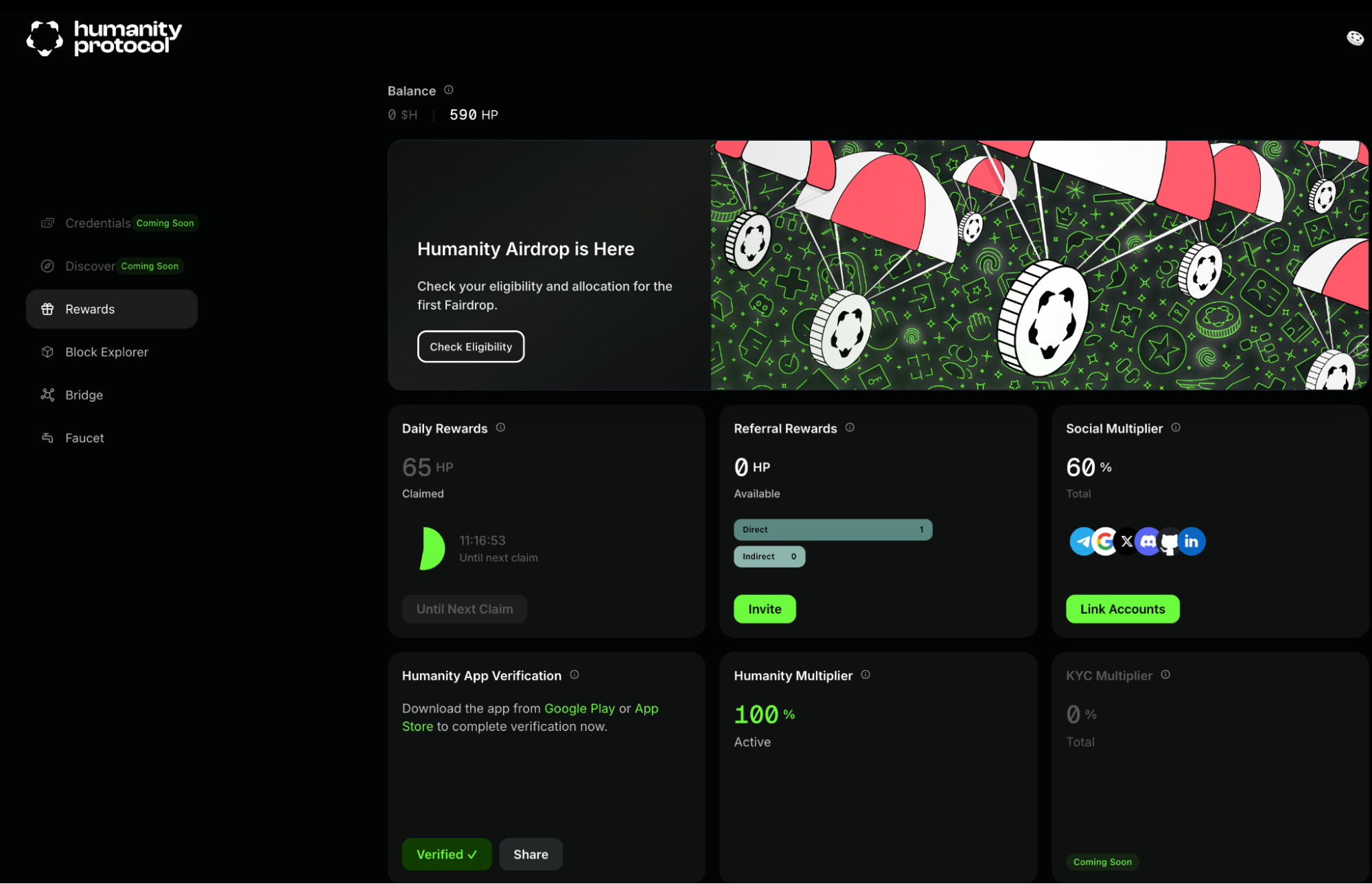 Abstract visualization of a palm biometric scan transforming into a zero-knowledge (ZK) proof for secure Web3 human verification and Proof of Humanity