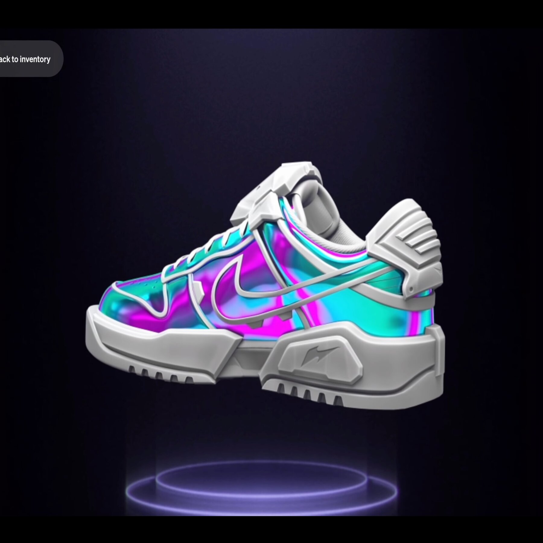 Nike SWOOSH NFT secondary market