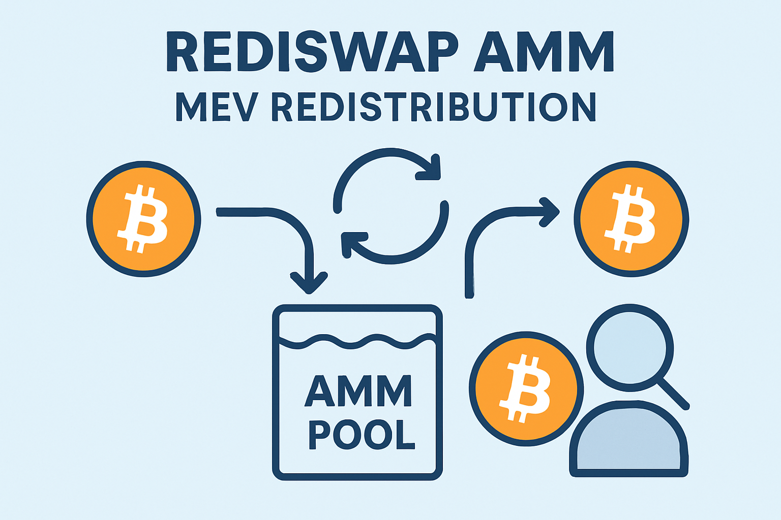 RediSwap AMM MEV redistribution