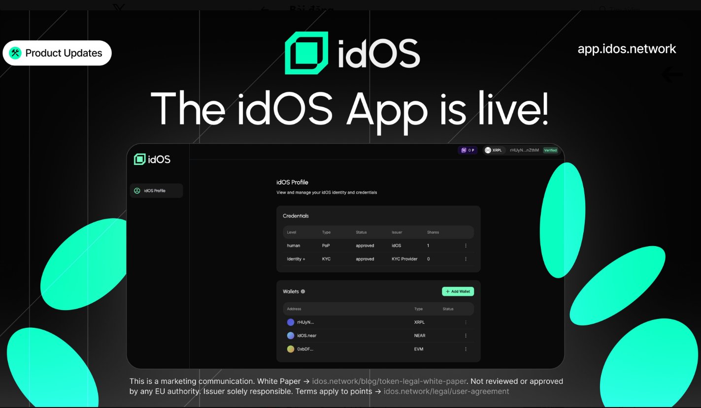 idOS Network GDPR AML compliance