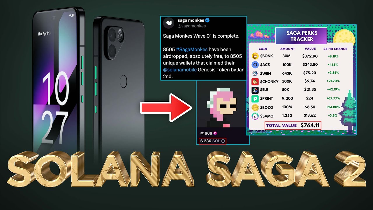 Solana Saga phone airdrop rewards