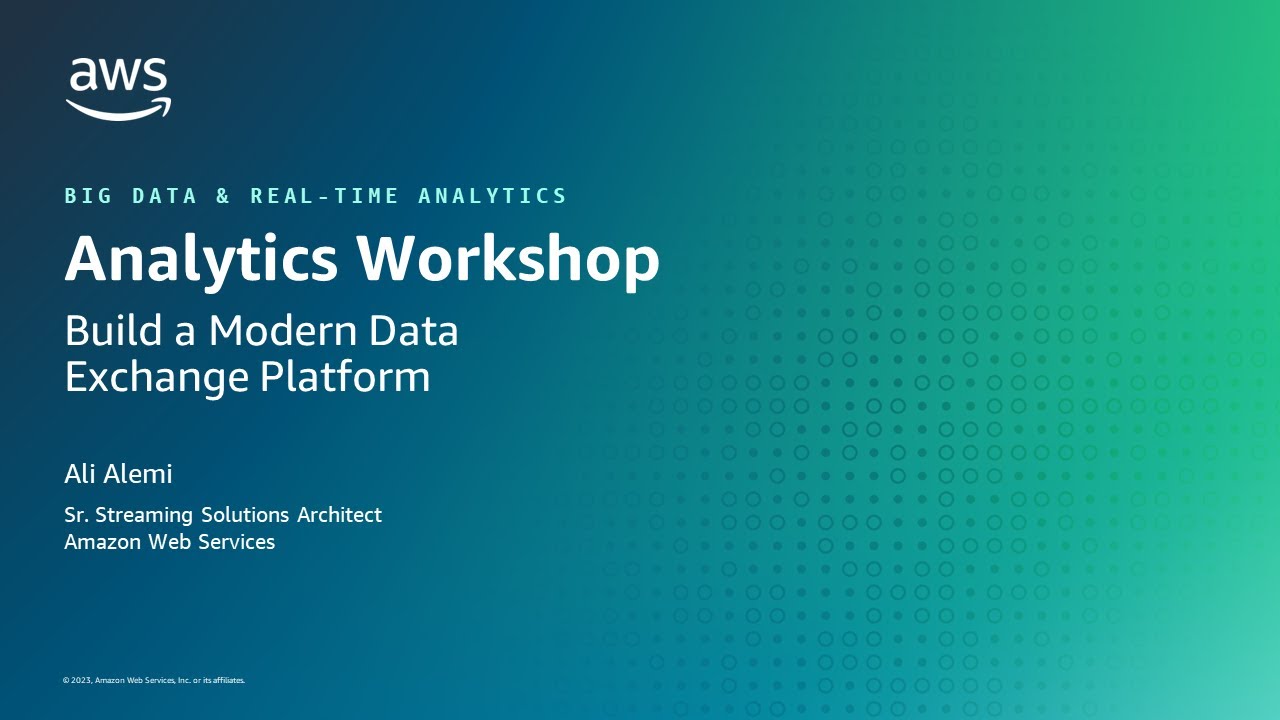 AWS Data Exchange platform