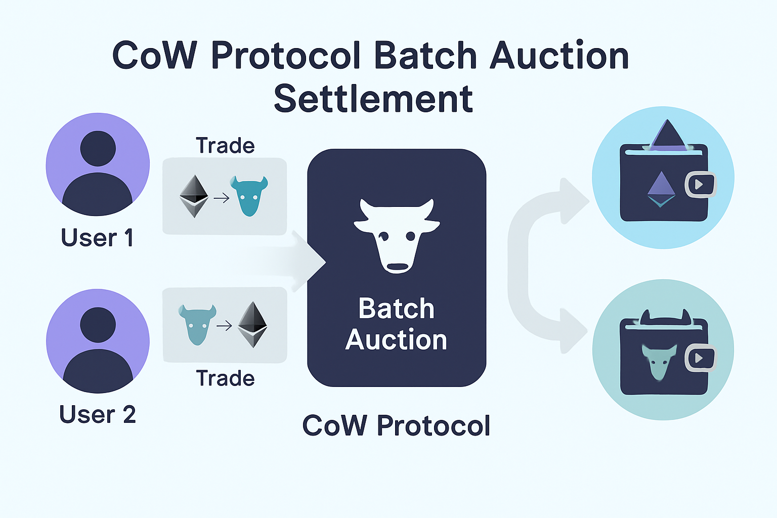 CoW Protocol batch auction settlement