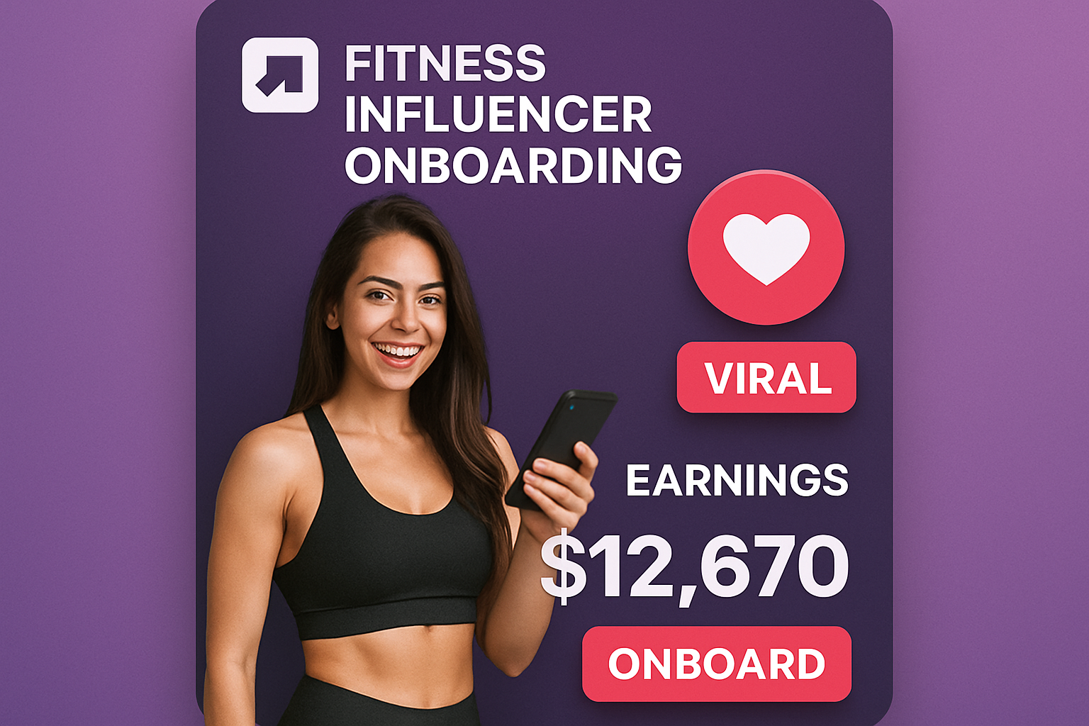 BaseApp fitness influencer onboarding viral earnings