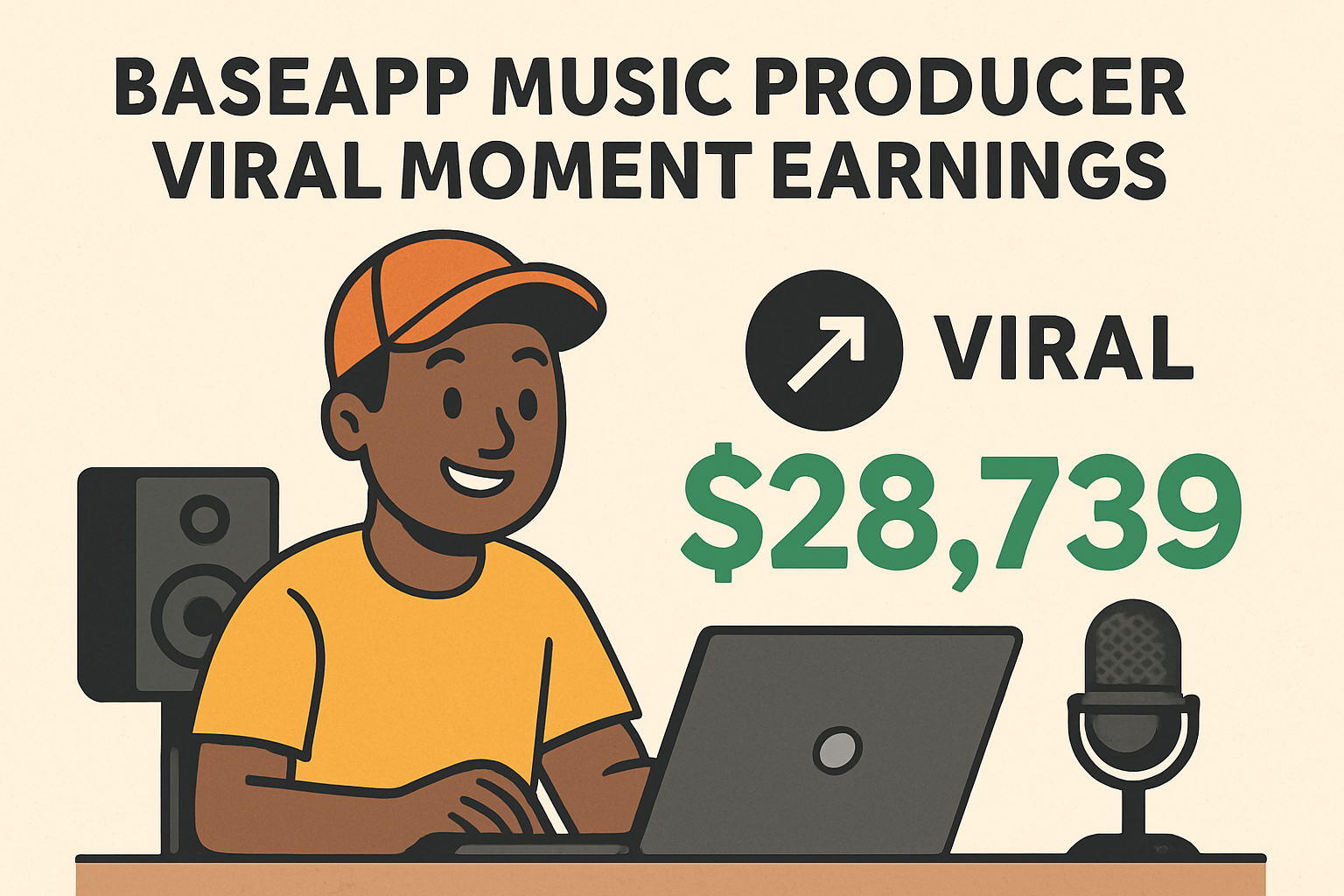 BaseApp music producer viral moment earnings