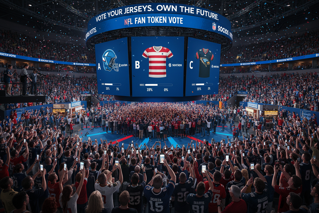 NFL fans voting on jersey design Socios