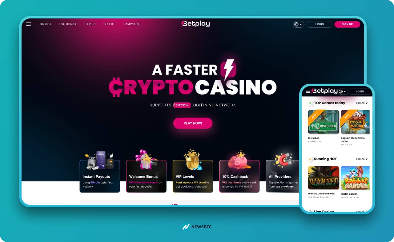 Betplay crypto esports betting platform